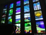 Glas in lood in het trappenhuis.
<br/>
Gert-Jan Lobbes, 2016